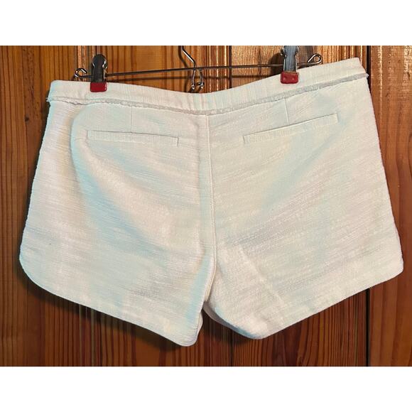 Lilly Pulitzer 3" Sarissa Stretch Short white cotton preppy size 4 - Picture 3 of 5